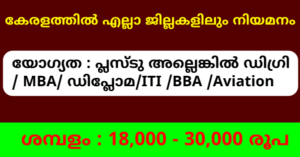 Magnus ഗ്രൂപ്പിൽ വിവിധ സെക്ഷനുകളിൽ സ്ഥിരനിയമനം