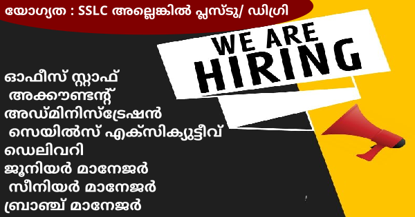 Elite Group ൽ ജോലി നേടാൻ അവസരം എല്ലാ ജില്ലയിലുള്ളവർക്കും അപേക്ഷിക്കാം
