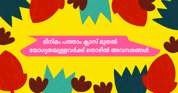 AGEL ENTERPRISE ൽ നിരവധി ജോലി ഒഴിവുകൾ