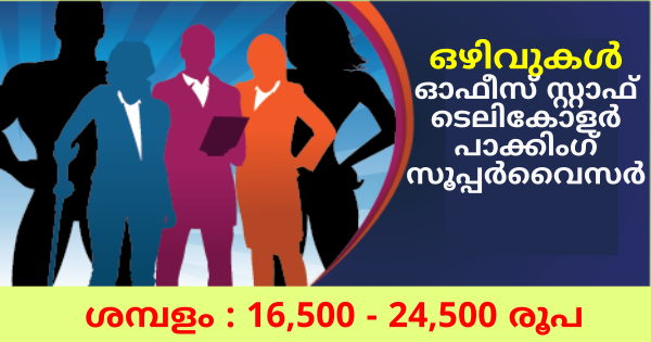 യോഗ്യത പത്താം ക്ലാസ് അല്ലെങ്കിൽ പ്ലസ് ടു AVT ഗ്രൂപ്പിൽ വിവിധ ഒഴിവുകൾ