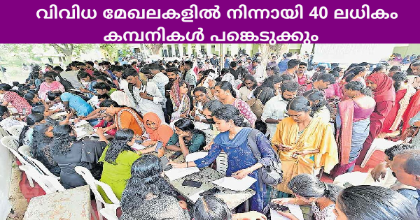 മിനി ജോബ് ഫെയര്‍ നടത്തുന്നു