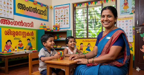 അങ്കണവാടിയിൽ ജോലി ലഭിക്കാൻ അവസരം