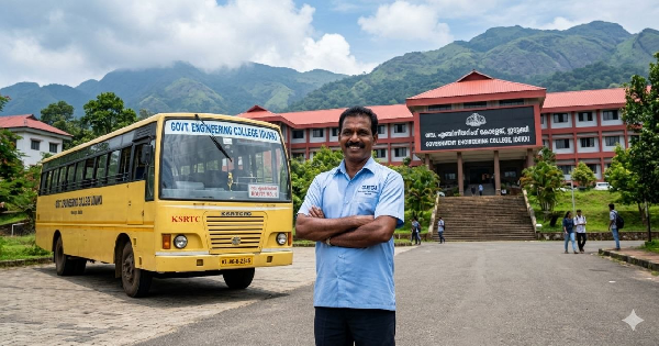 ബസ് ഡ്രൈവര്‍ കം ക്ലീനർ ഒഴിവ്