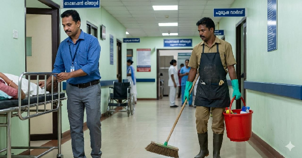 യോഗ്യത ഏഴാം ക്ലാസ് ആശുപത്രികളിൽ ജോലി നേടാം