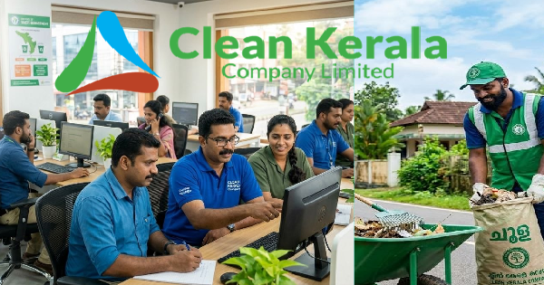 ക്ലീൻ കേരള കമ്പനിയിൽ വിവിധ ജില്ലകളിലായി ഒഴിവുകൾ