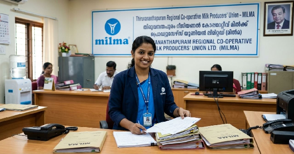 പത്താം ക്ലാസ് ഉള്ളവർക്ക് മിൽമയിൽ ജോലി നേടാം