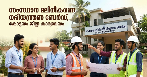 സംസ്ഥാന മലിനീകരണ നിയന്ത്രണ ബോർഡിന്റെ കീഴിൽ അവസരം