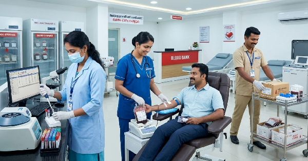 യോഗ്യത എട്ടാം ക്ലാസ് മുതൽ ബ്ലഡ് ബാങ്കിൽ വിവിധ ഒഴിവുകൾ