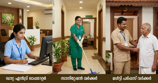 ആയുർവേദ ആശുപത്രിയിൽ വിവിധ ഒഴിവുകൾ