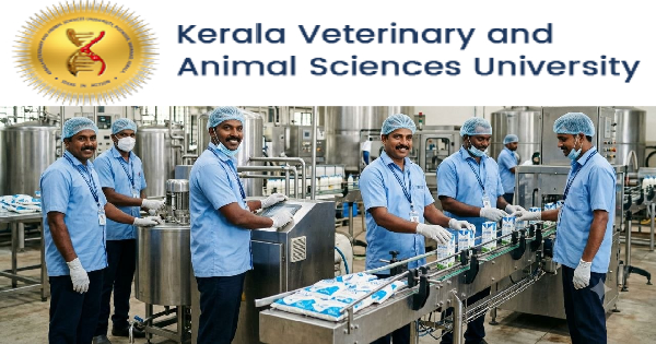 കേരള വെറ്റിനറി യൂണിവേഴ്‌സിറ്റിയിൽ കീഴിൽ അവസരങ്ങൾ