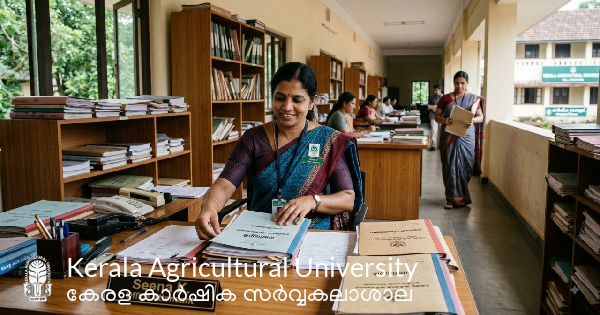 യോഗ്യത ഏഴാം ക്ലാസ് മതി കേരള കാർഷിക സർവകലാശാലയുടെ കീഴിൽ ജോലി നേടാം