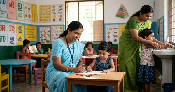അങ്കണവാടിയിൽ വർക്കർ ഹെൽപ്പർ ഒഴിവുകൾ