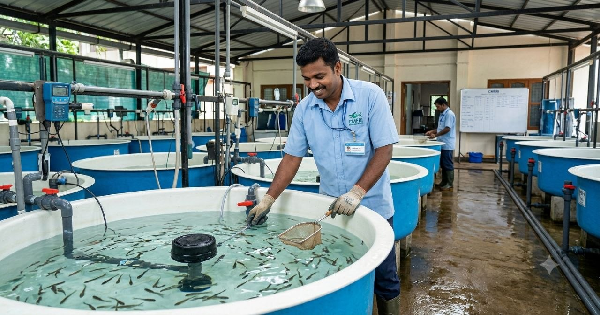 മറൈൻ ഫിഷറീസ് ഇൻസ്റ്റിറ്റ്യൂട്ടിൽ ജോലി