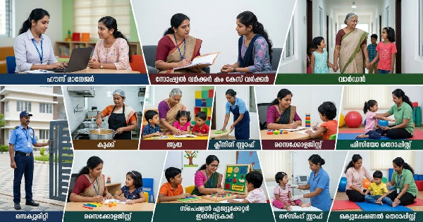 യോഗ്യത അഞ്ചാം ക്ലാസ് മുതൽ വനിതാ ശിശുവികസന വകുപ്പ് വിവിധ തസ്തികകളിലേക്ക് അപേക്ഷ ക്ഷണിച്ചു