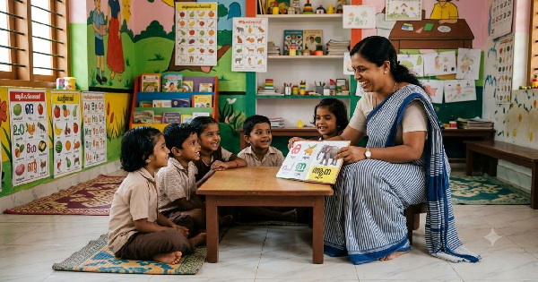 അങ്കണവാടിയില്‍ ജോലി നേടാം