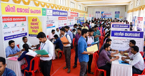 മിനി ജോബ് ഫെയര്‍ നടത്തുന്നു