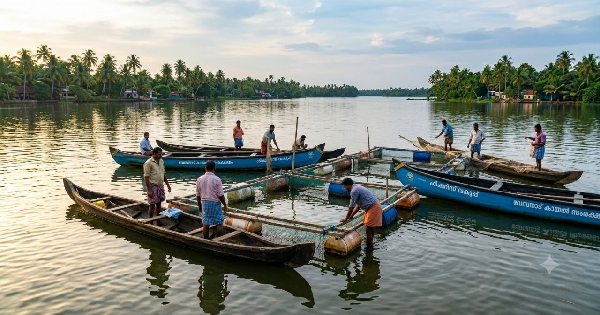വേമ്പനാട് കായലിൽ ഫിഷറീസ് വകുപ്പ് നടപ്പാക്കുന്ന പദ്ധതിയിൽ ഒഴിവ്