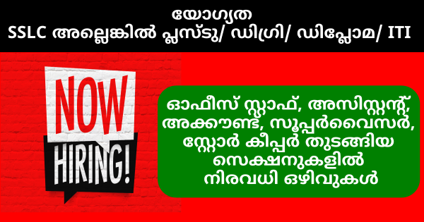 Cee Mart ൻ്റെ ഓഫീസുകളിൽ ജോലി നേടാൻ അവസരം കേരളത്തിലെ എല്ലാ ജില്ലയിലുള്ളവർക്കും അപേക്ഷിക്കാം