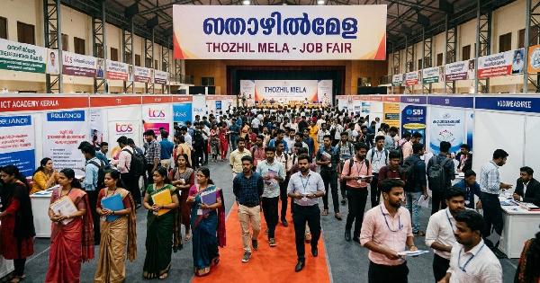തൊഴിൽമേള നടത്തുന്നു