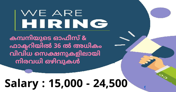 Dream Way Pvt Ltd ൽ ഇൻ്റർവ്യൂ വഴി വിവിധ ഒഴിവുകളിലേക്ക് നിയമനം നടത്തുന്നു