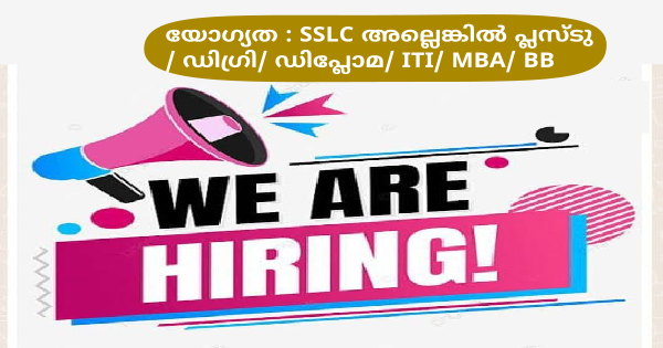 Magnus ഗ്രൂപ്പിൽ നിരവധി അവസരങ്ങൾ എല്ലാ ജില്ലയിലുള്ളവർക്കും അവസരം